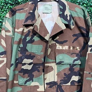 Already Famous: Vintage Camo BDU Jacket